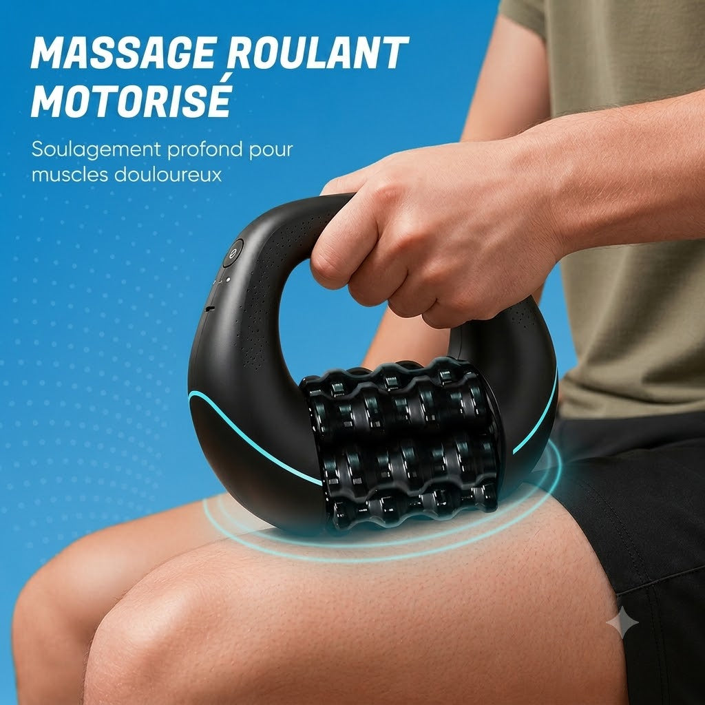 Masseur de Mains Électrique à Rouleaux – Pétrissage Profond