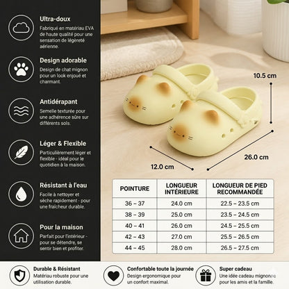 Chaussons Chat Ultra-Moelleux – KittyCloud™