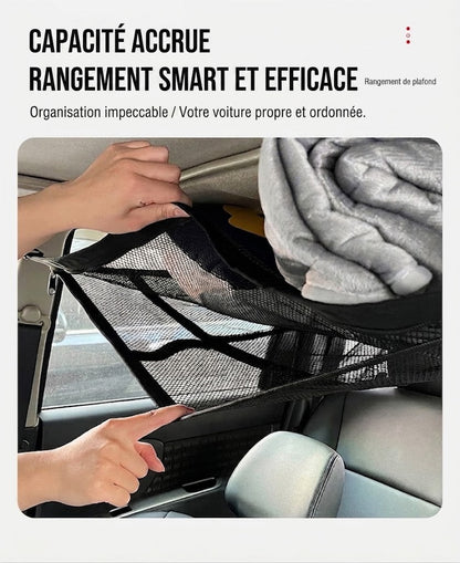 SilkEase™ Filet de Rangement Plafond pour Voiture