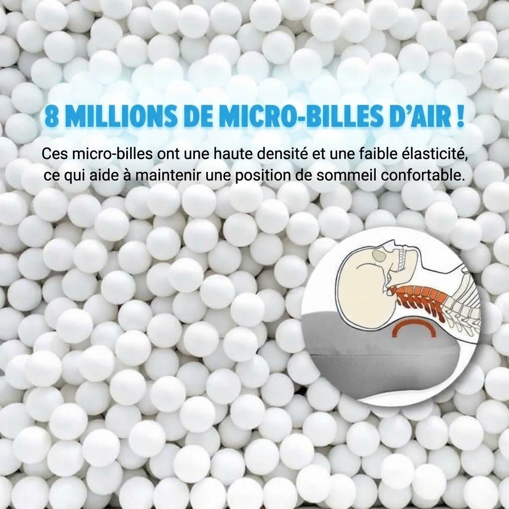 VaraLiving™ Coussin Ergonomique Mémoire de Forme (Nuque & Dos)