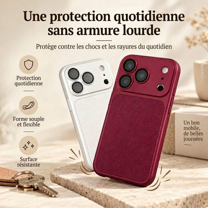 VaraLiving™ Coque de Protection en Cuir de Luxe pour iPhone