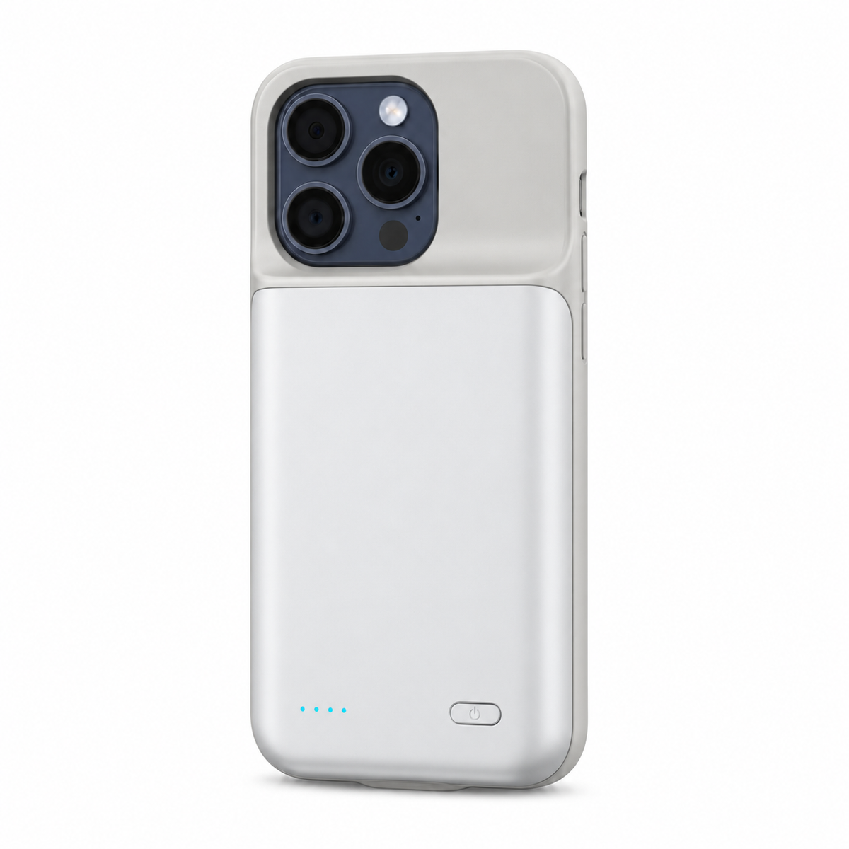 VaraTech™ Coque Batterie Protectrice iPhone (4 Voyants LED)