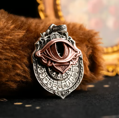 Pendentif Tarot Fait Main – Sagesse Cosmique