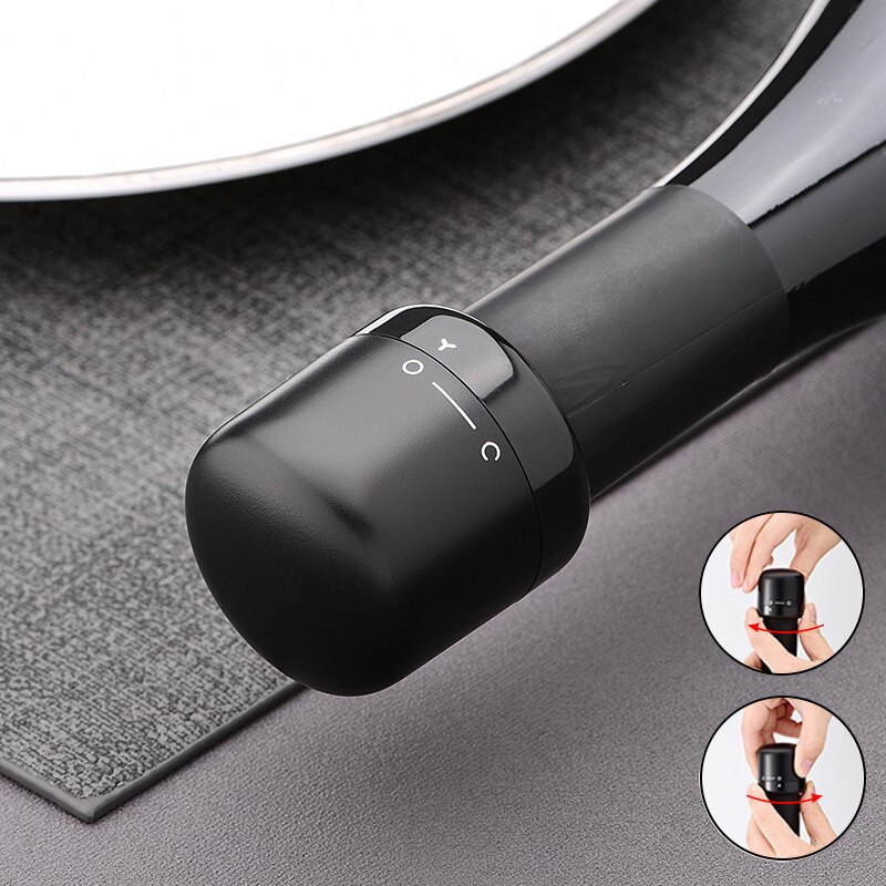 Bouchon réutilisable en silicone pour vin, bière et champagne OmniLiving™