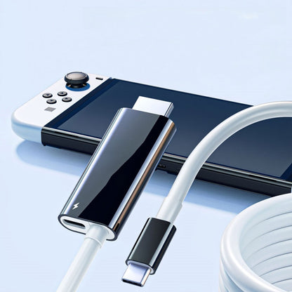 Câble USB-C vers HDMI avec recharge VoltLink™ - Pour Switch, smartphones et tablettes
