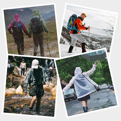 VaraLiving™ Couvre-Chaussures de Pluie en Latex Réutilisables