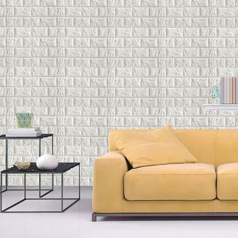 Panneau Mural 3D Auto-Adhésif – Effet Brique