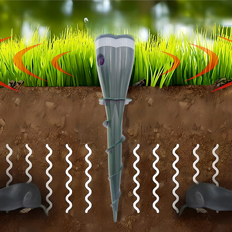 Répulsif Solaire Serpents & Rongeurs pour Jardin & Ferme – Protection Étanche