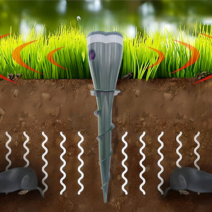 Répulsif Solaire Serpents & Rongeurs pour Jardin & Ferme – Protection Étanche