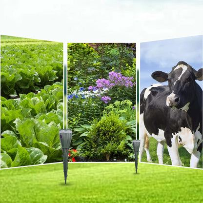 Répulsif Solaire Serpents & Rongeurs pour Jardin & Ferme – Protection Étanche
