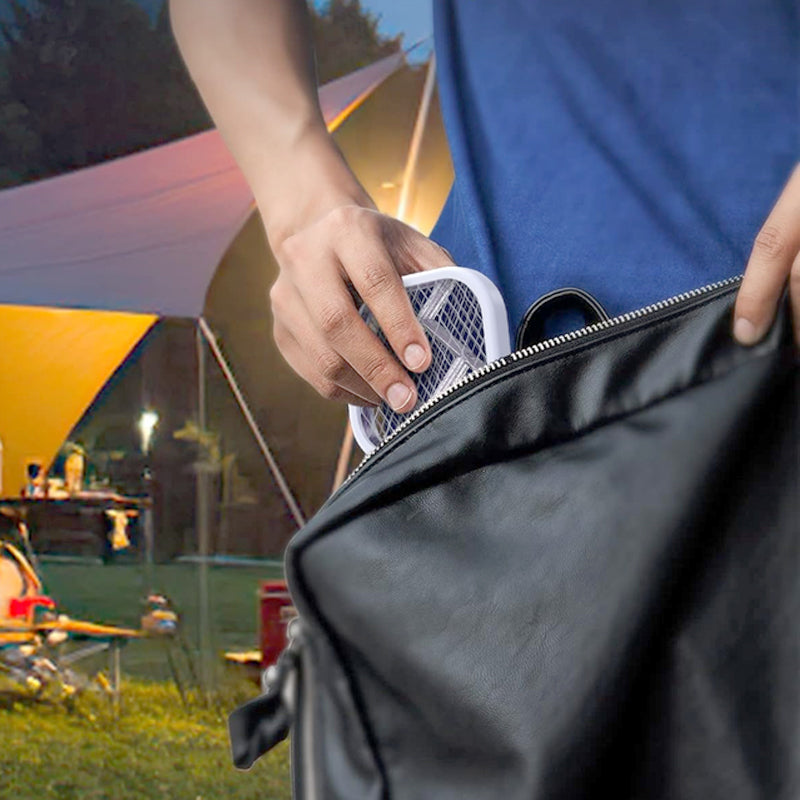 Mini Tapette à Mouches Électrique USB – Puissante & Portable pour Maison et Camping