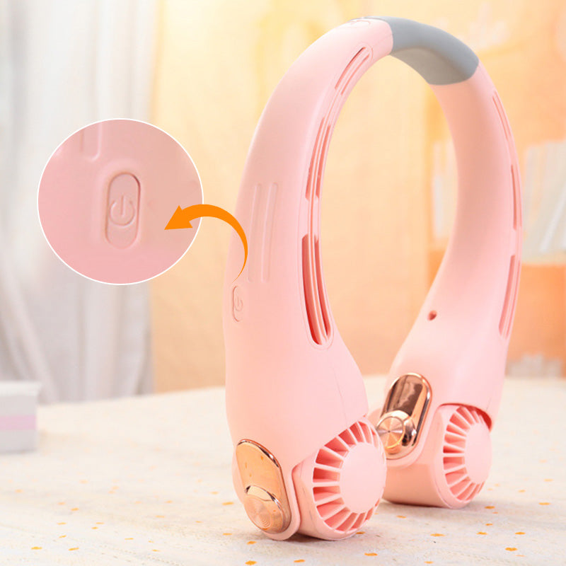 Climatiseur de Cou Portable – Fraîcheur Absolue & Ultra-Silencieux