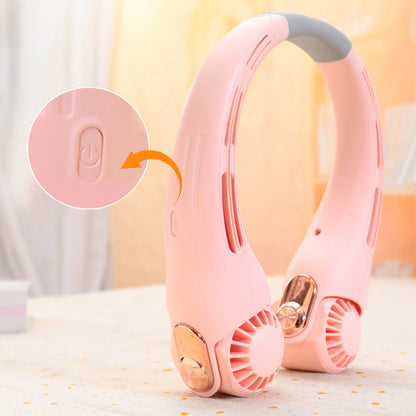 Climatiseur de Cou Portable – Fraîcheur Absolue & Ultra-Silencieux