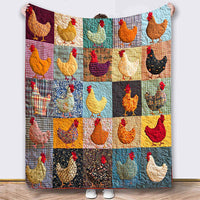 poulet coloré