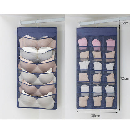 SilkEase™ Organisateur Suspendu Double Face pour Sous-Vêtements & Chaussettes