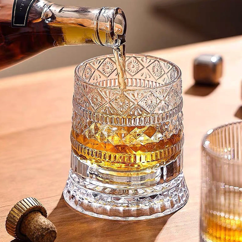 Verre à Whisky Pivotant 360° – Détente Anti-stress & Expérience Aromatique Sublimée