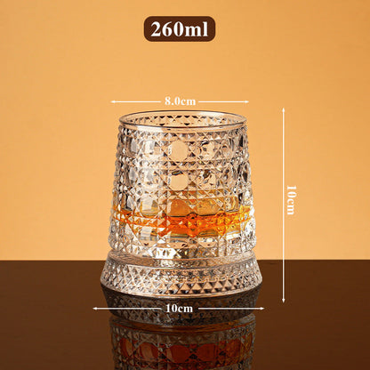 Verre à Whisky Pivotant 360° – Détente Anti-stress & Expérience Aromatique Sublimée