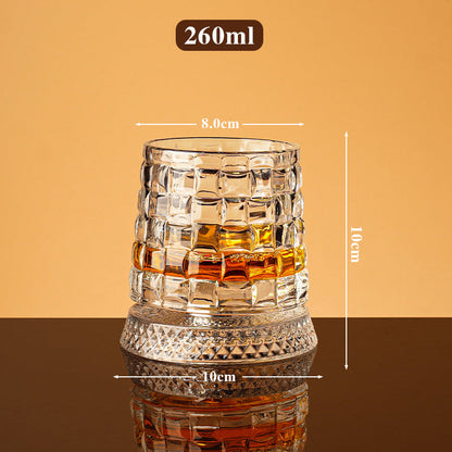 Verre à Whisky Pivotant 360° – Détente Anti-stress & Expérience Aromatique Sublimée