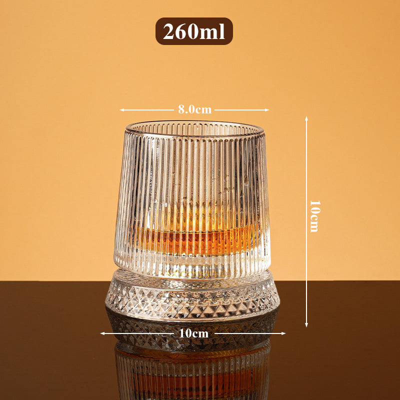 Verre à Whisky Pivotant 360° – Détente Anti-stress & Expérience Aromatique Sublimée