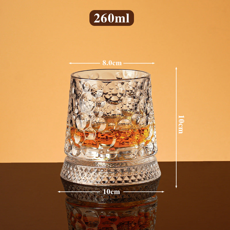 Verre à Whisky Pivotant 360° – Détente Anti-stress & Expérience Aromatique Sublimée