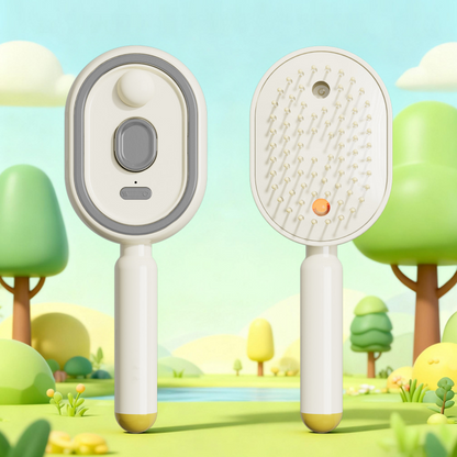 Brosse de Massage Capillaire à Brume Électrique