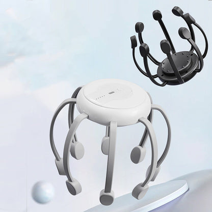 Masseur de tête intelligent en pieuvre SilkEase™