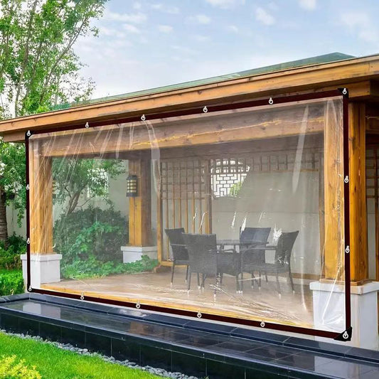 Bâche Transparente Renforcée – Protection UV & Haute Résistance