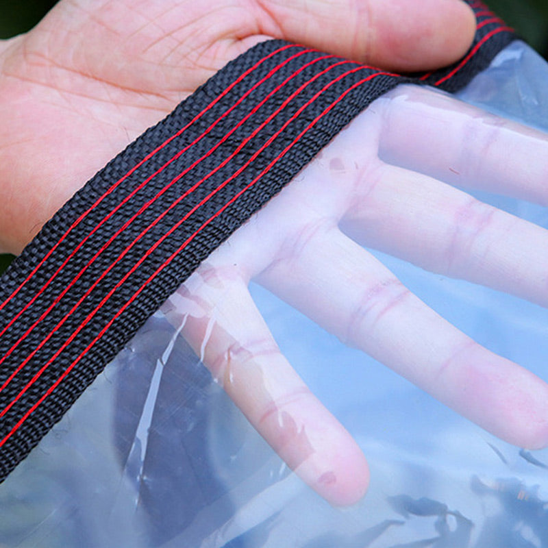 Bâche Transparente Renforcée – Protection UV & Haute Résistance