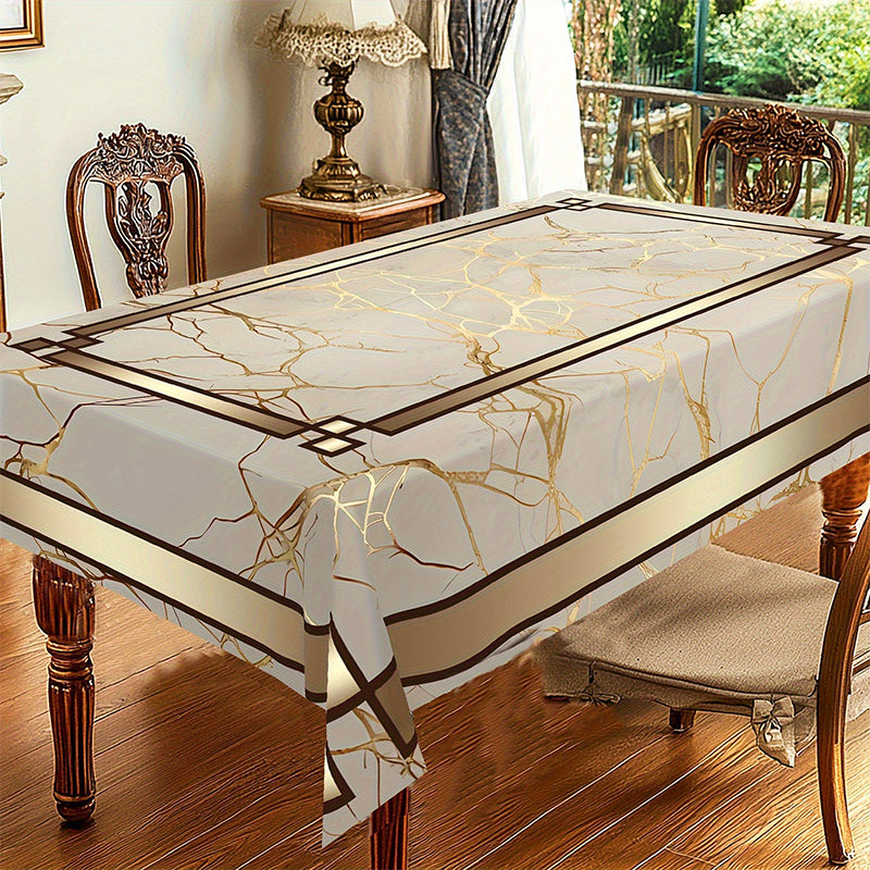 VaraLiving™ Nappe & Set de Table Imperméable Effet Marbre