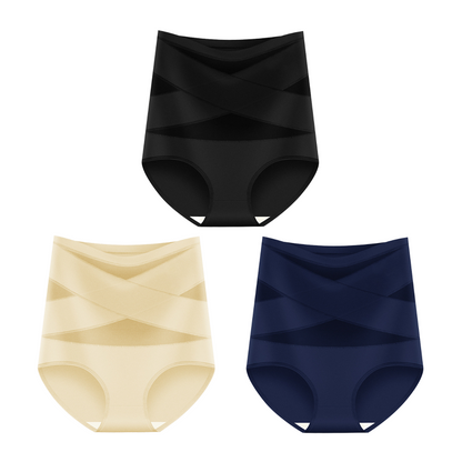 LuxeModa™ Lot de 3 Culottes Gainantes Taille Haute | Gaine Sculptante