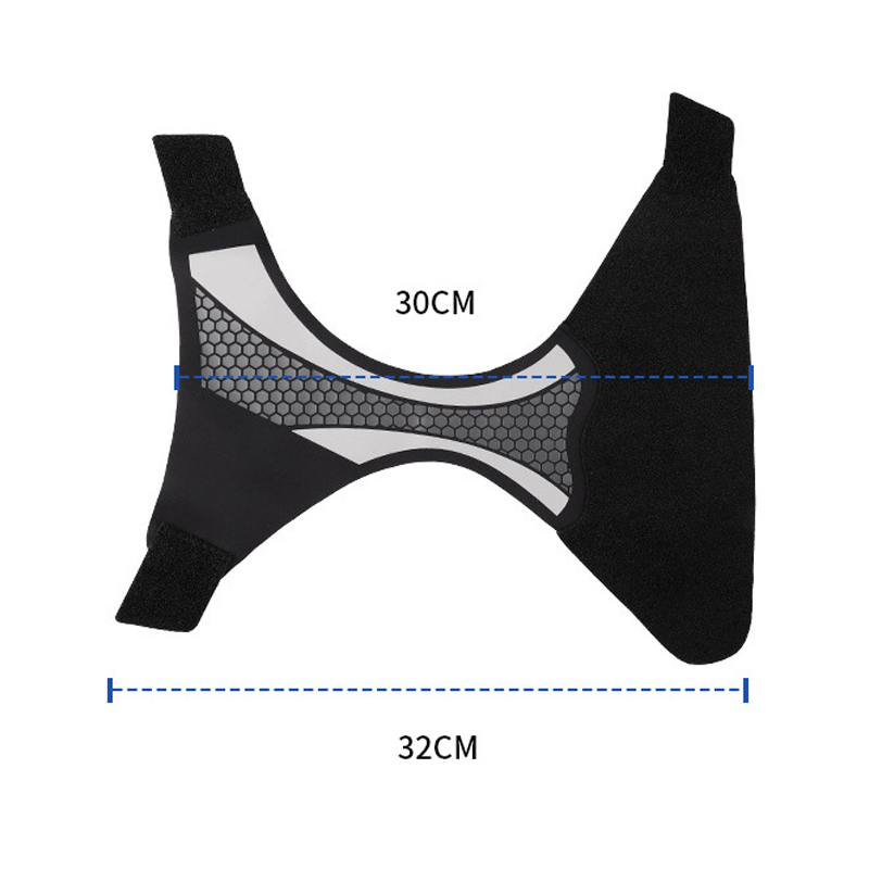 Orthèse de cheville à compression en Y UltraFit - Fine avec talon ouvert