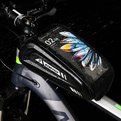 Sacoche de Vélo Étanche – Grande Capacité & Fenêtre Tactile TPU
