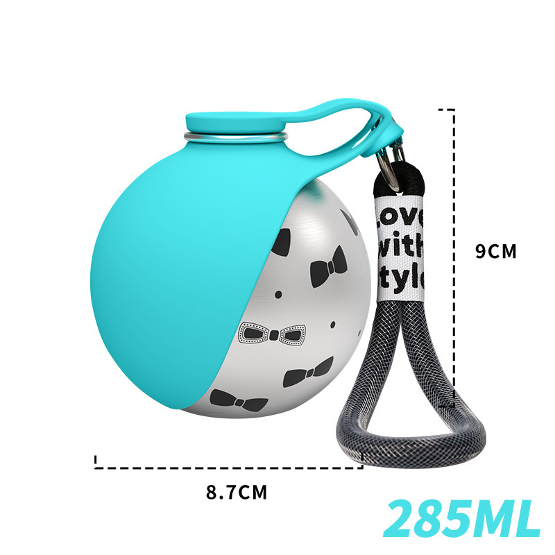 Gourde pliable pour chiens PureVal™ | Bouteille d'eau pour chien étanche et portable pour les promenades