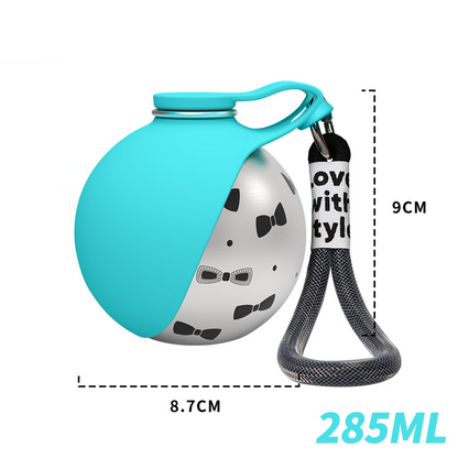 Gourde pliable pour chiens PureVal™ | Bouteille d'eau pour chien étanche et portable pour les promenades