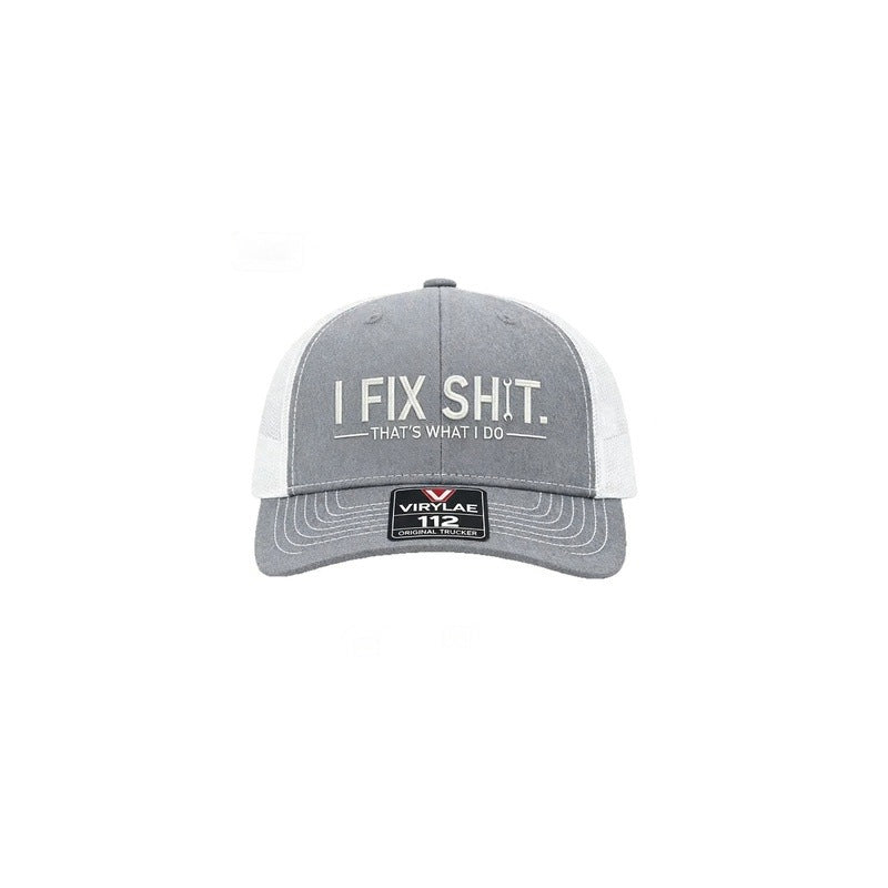 Casquette Trucker "I Fix Shit" – Style Camionneur