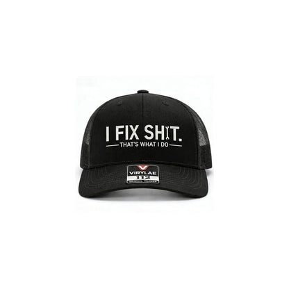 Casquette Trucker "I Fix Shit" – Style Camionneur