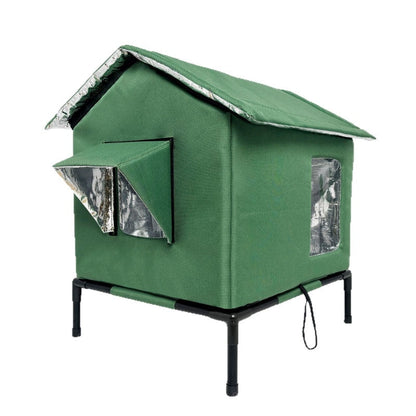 Maison surélevée pour chat d'extérieur OmniLiving™
