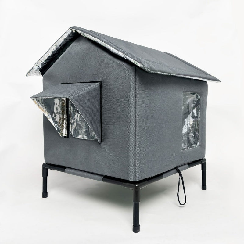 Maison surélevée pour chat d'extérieur OmniLiving™