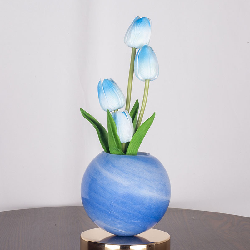 KiddieGlow™ Veilleuse Bouquet de Tulipes Élégante | Lampe de Table LED d'Ambiance