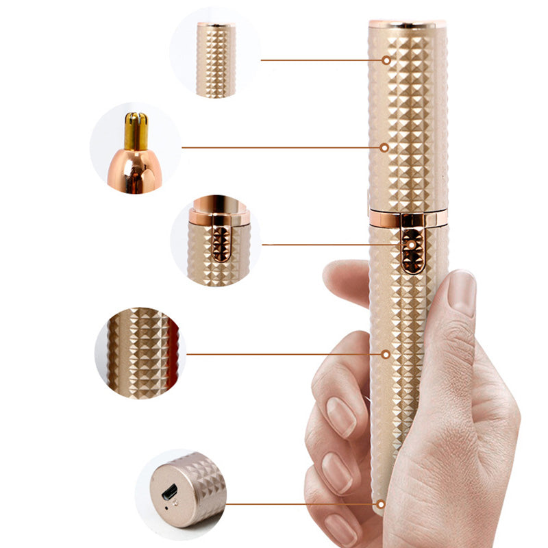 Épilateur de Sourcils Électrique Portable
