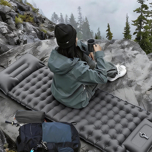 Matelas pneumatique ultraléger et portable
