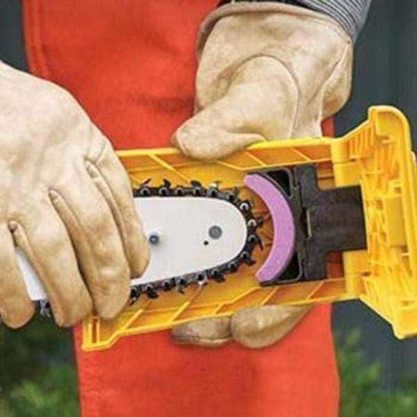 Aiguiseur de Chaîne de Tronçonneuse Portable