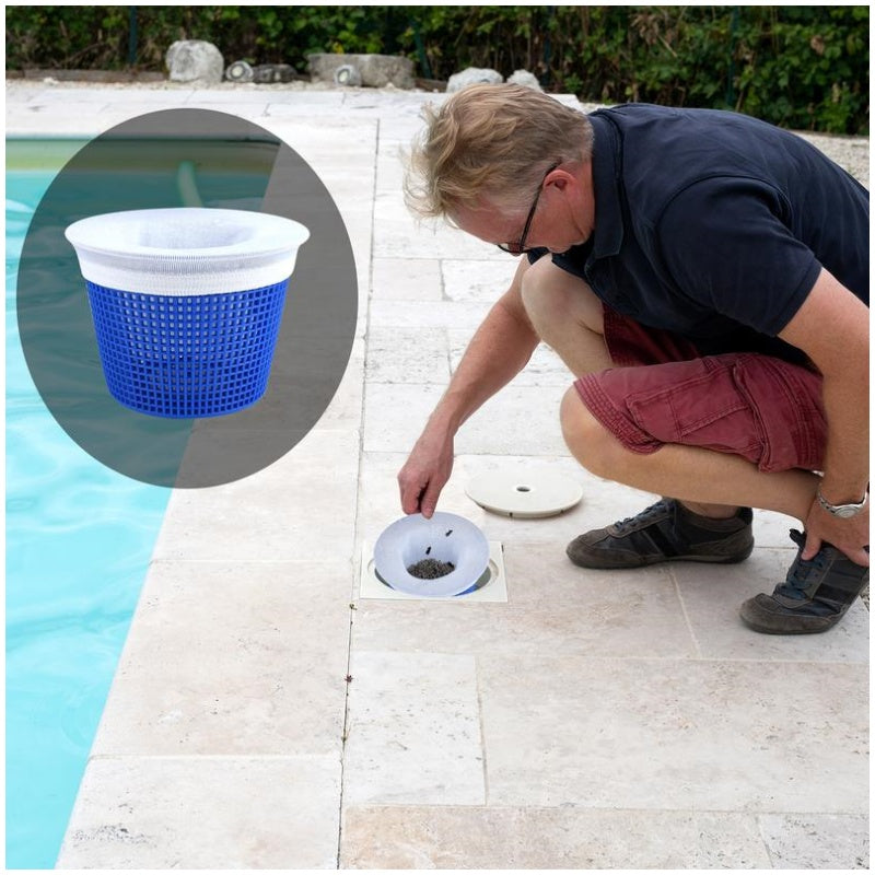 Chaussettes de Filtre Réutilisables pour Skimmer de Piscine