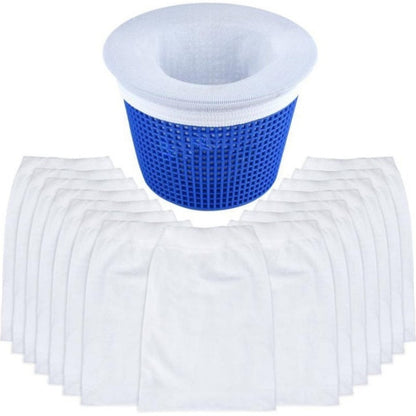 Chaussettes de Filtre Réutilisables pour Skimmer de Piscine
