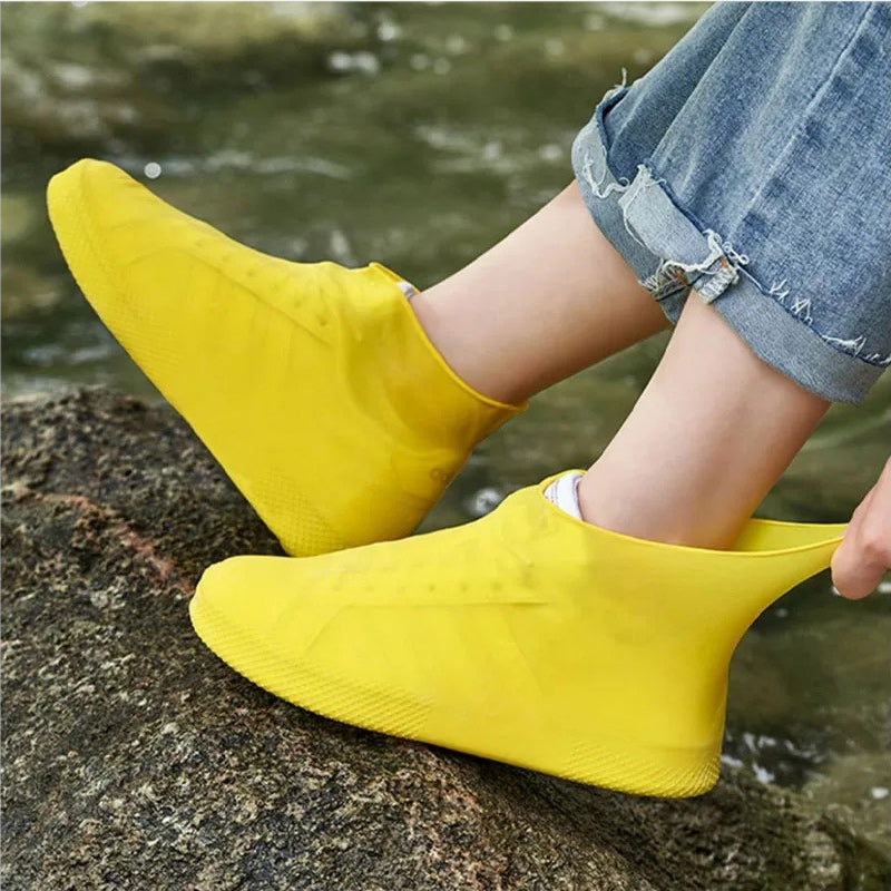 VaraLiving™ Couvre-Chaussures de Pluie en Latex Réutilisables