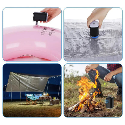 Pompe à Air Rechargeable pour Camping – Gonfleur Portable & Sans Fil
