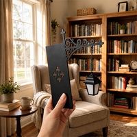 Mini réverbère rétro - Lampe serre-livres