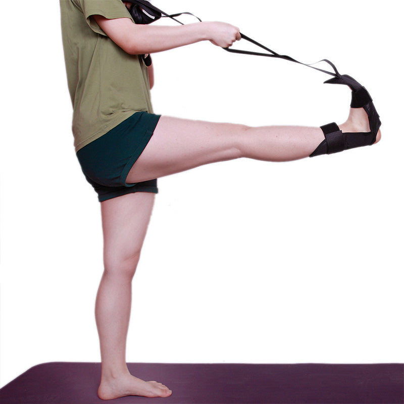 Sangle d'étirement multifonctionnelle pour pieds et jambes - Entraînement & Rééducation
