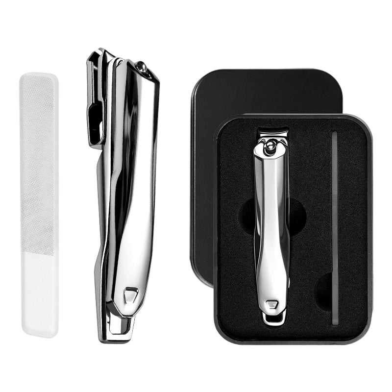 Coupe-ongles pivotant à 360° en acier inoxydable FlexiGrip™