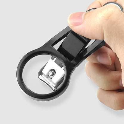 SilkEase™ Coupe-Ongles avec Loupe & Pare-Éclaboussures